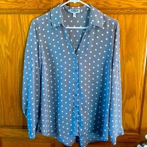 The best Express blouse made! The Portofino Shirt
